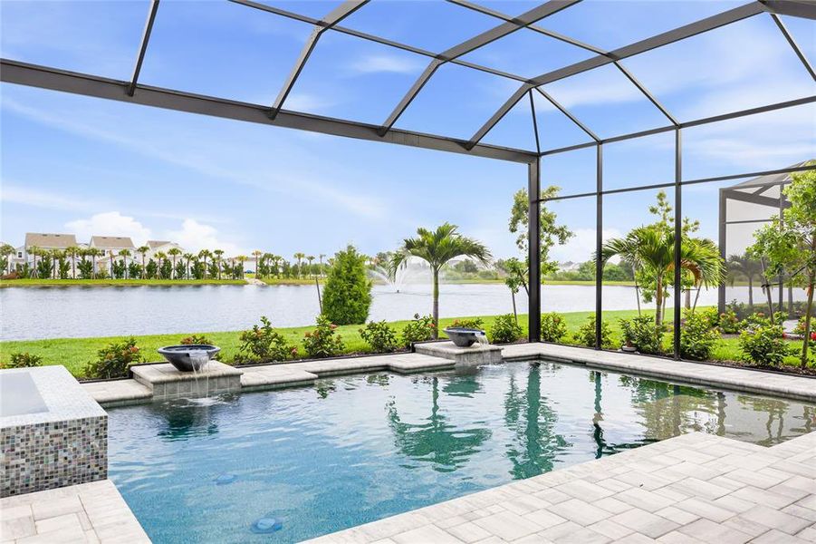 Exterior details and patio area of a home in , Sarasota (Image 33).