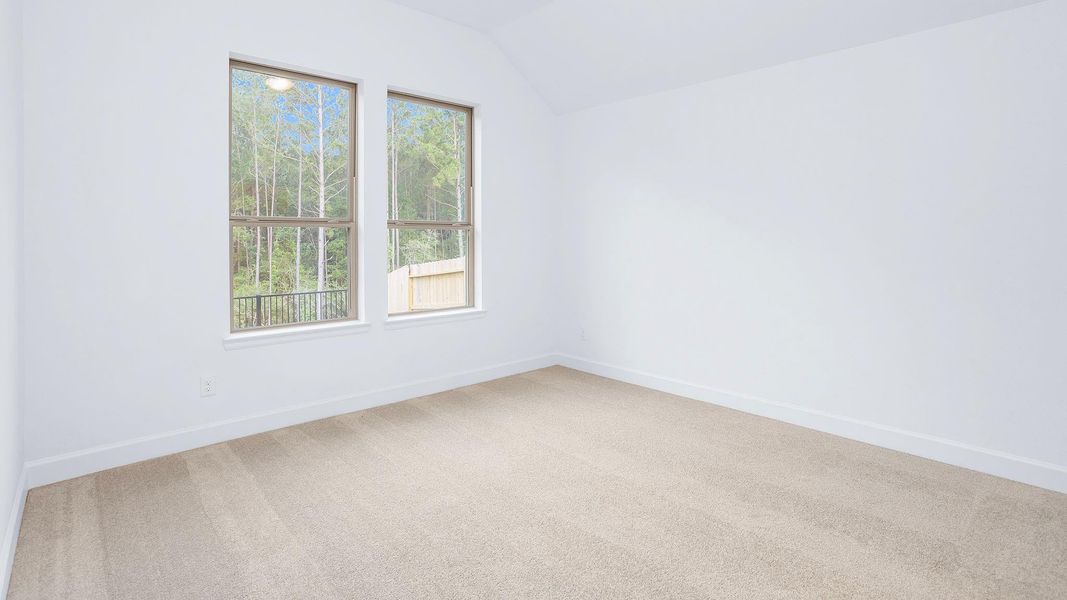 Spacious, unfurnished interior of a new home in Wildtree, Montgomery (Image 11). Spacious, unfurnished interior of a new home in Wildtree, Montgomery (Image 11).