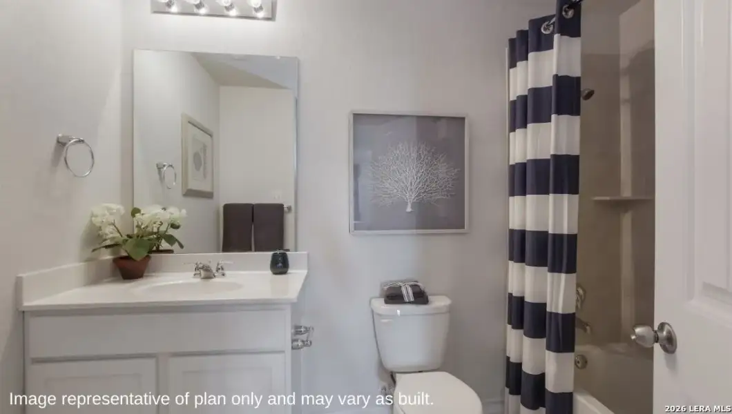 Furnished interior view inside a new home in , Cibolo (Image 18).