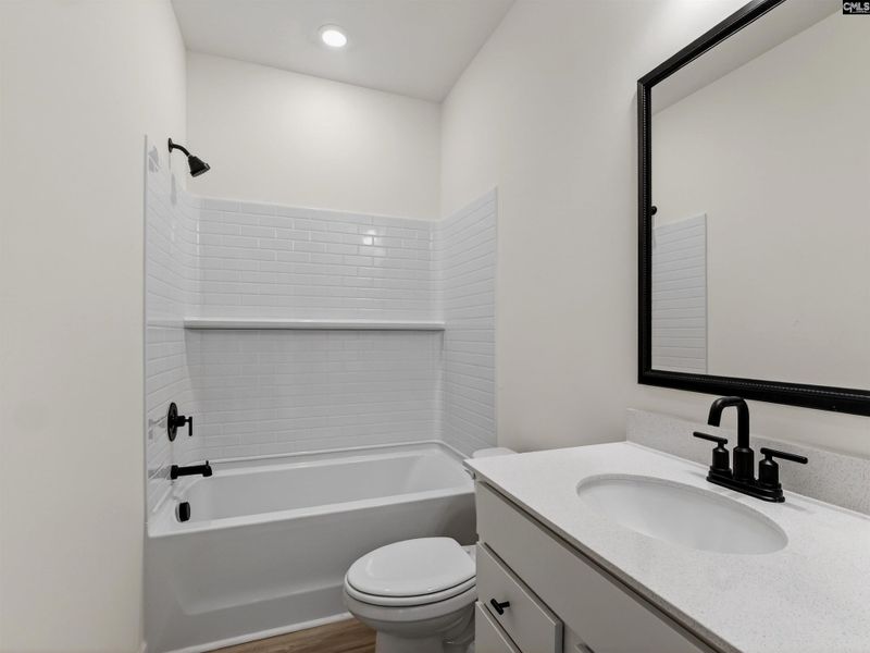 Furnished interior view inside a new home in Old Charleston Acres, Pelion (Image 14).