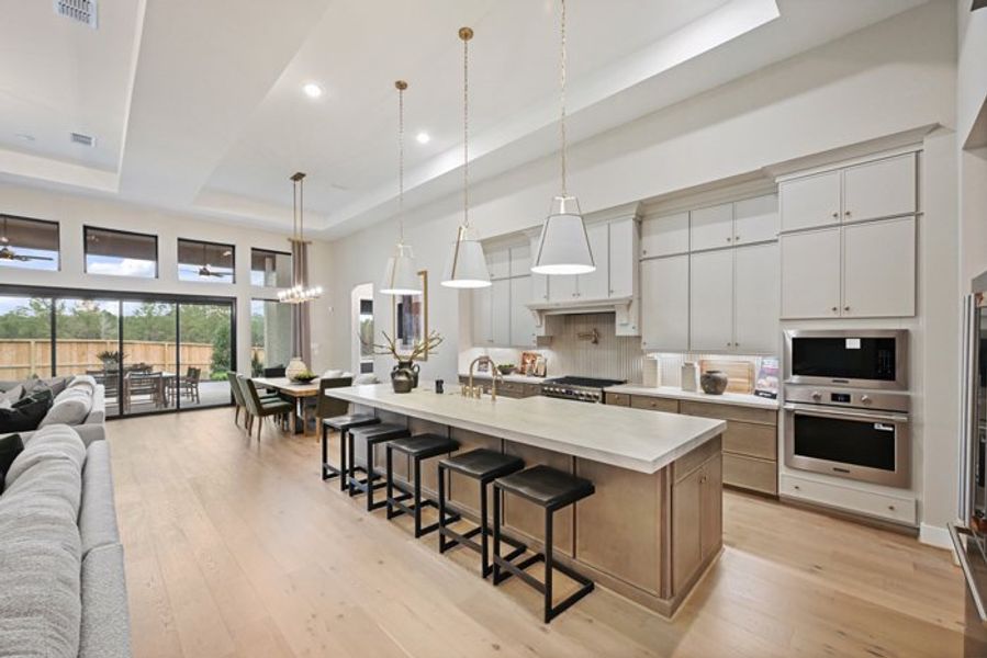 Furnished interior view inside a new home in Wildtree 70', Montgomery (Image 7).