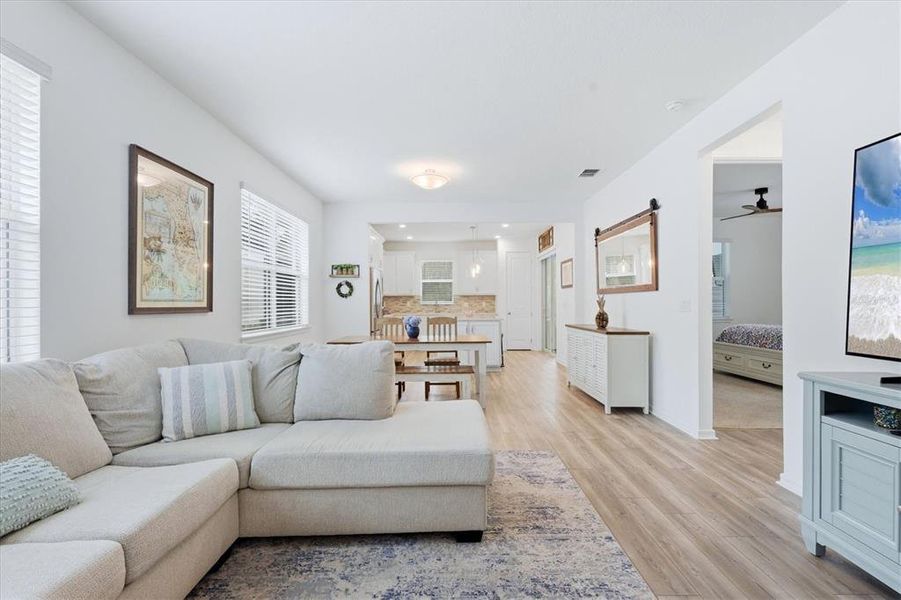 Furnished interior view inside a new home in , Parrish (Image 9).