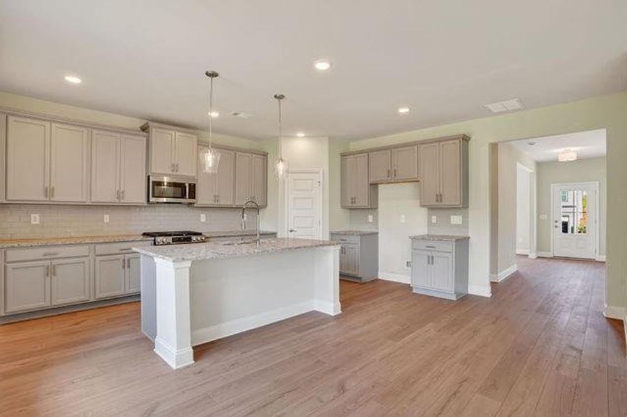 Furnished interior view inside a new home in Austin Ridge, Commerce (Image 5).