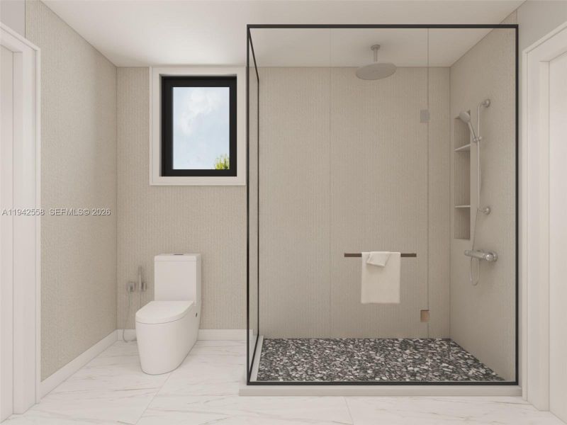 Furnished interior view inside a new home in , Fort Lauderdale (Image 21).