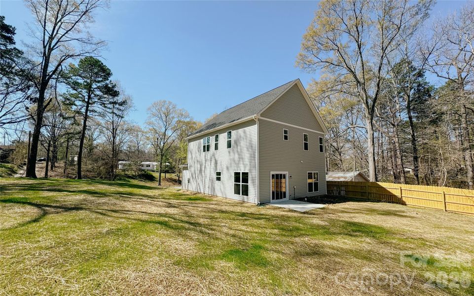 Exterior details and patio area of a home in , Huntersville (Image 3). Exterior details and patio area of a home in , Huntersville (Image 3).