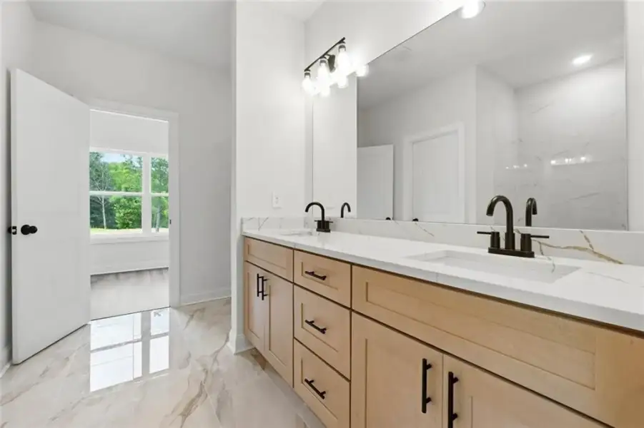 Furnished interior view inside a new home in , Douglasville (Image 10).