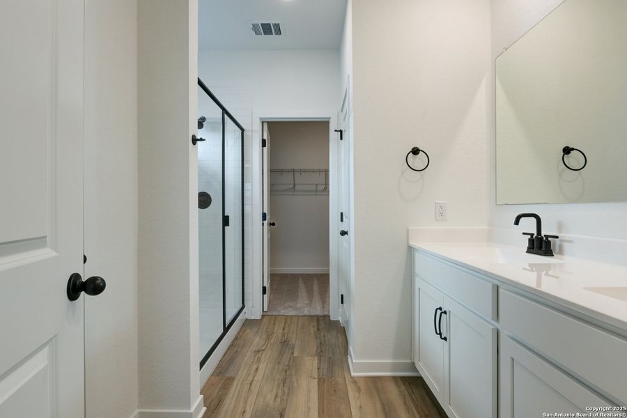 Furnished interior view inside a new home in The Preserve at the Wilder, Adkins (Image 8).