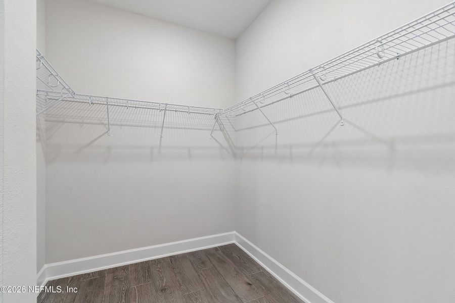 Spacious, unfurnished interior of a new home in Tributary 50', Yulee (Image 27). Spacious, unfurnished interior of a new home in Tributary 50', Yulee (Image 27).