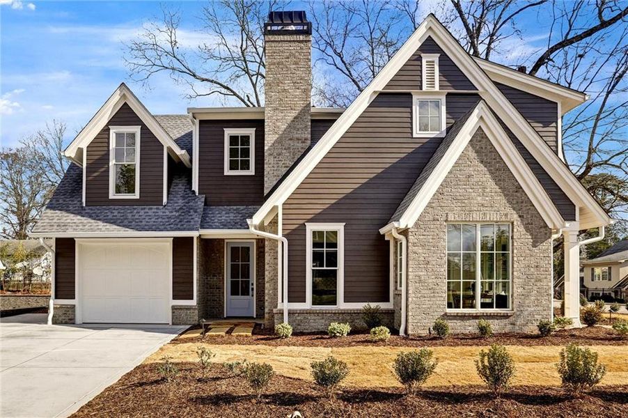 Front exterior of a new home in , Gainesville, GA, highlighting curb appeal (Image 29).