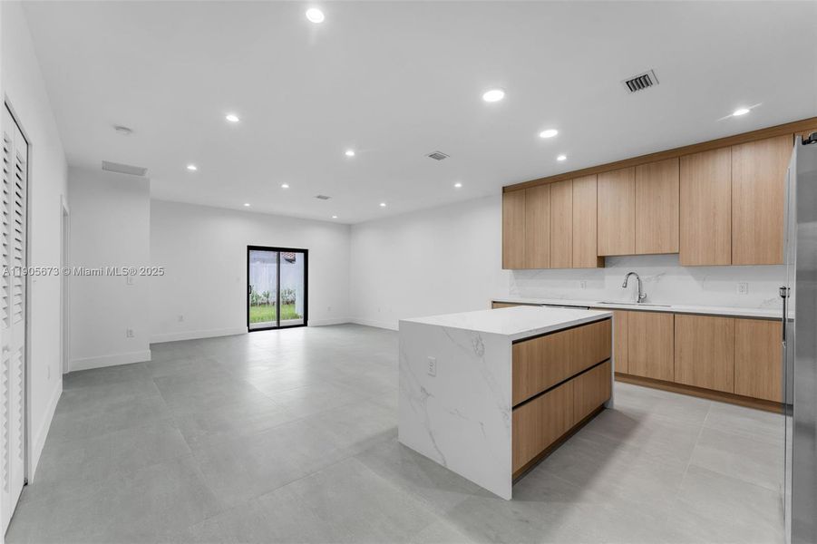 Furnished interior view inside a new home in , Miami (Image 4).