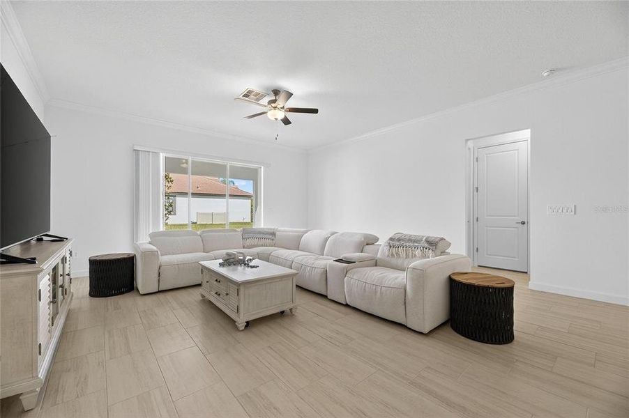 Furnished interior view inside a new home in , Wimauma (Image 14).