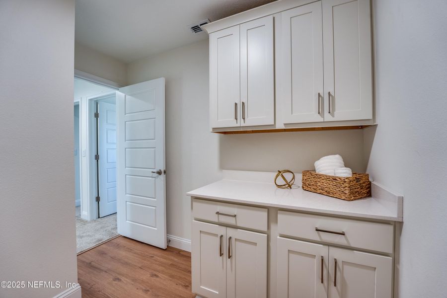 Furnished interior view inside a new home in , Jacksonville (Image 10).