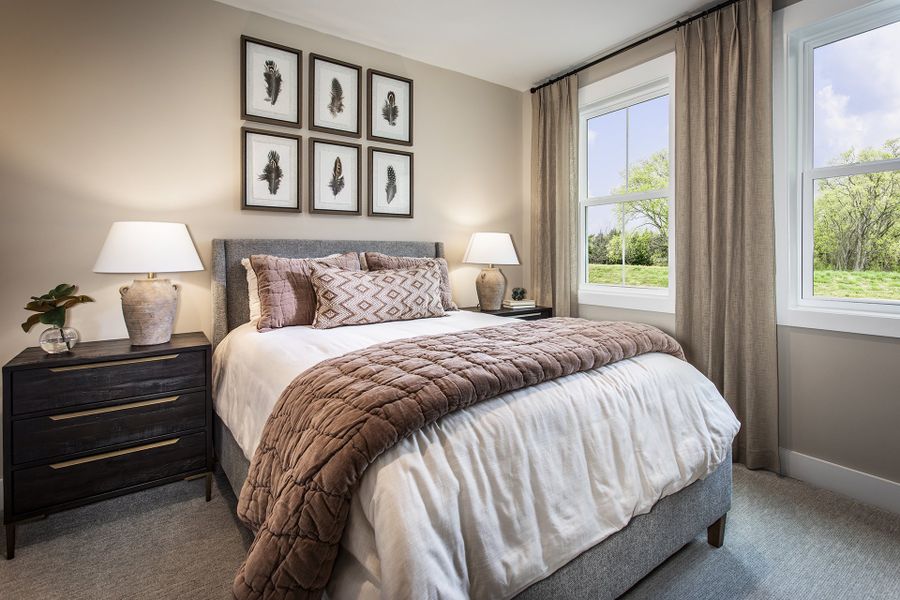 Representative furnished interior of a home built from the Riverside by Beazer Homes in The Paddocks at Doc Hughes, Buford (Image 7).