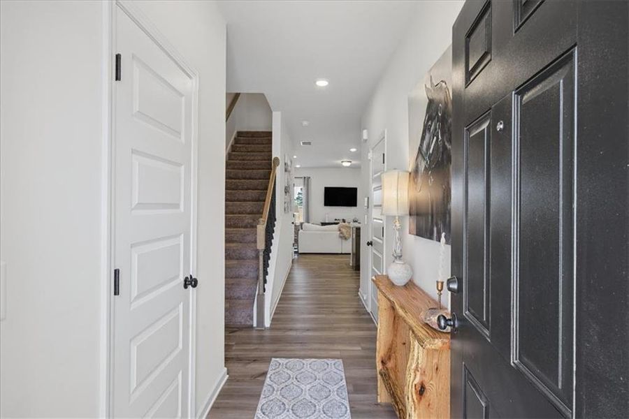 Furnished interior view inside a new home in , Cartersville (Image 12).