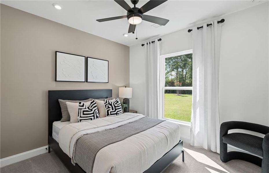 Furnished interior view inside a new home in Creekside at Skelton, Jefferson (Image 30).