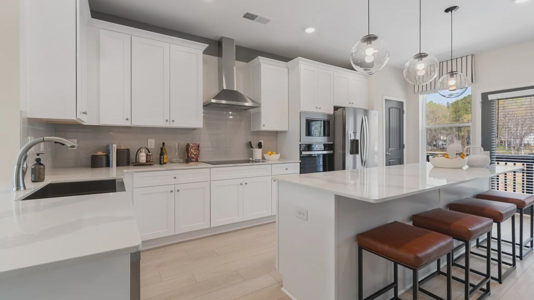 Furnished interior view inside a new home in Daybreak, Newnan (Image 7).
