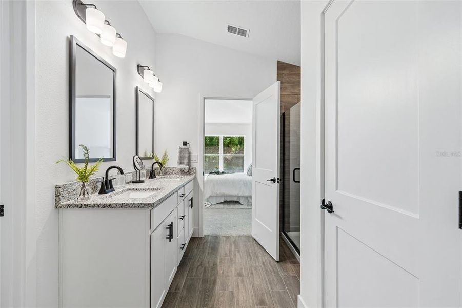 Furnished interior view inside a new home in Abbey Glen, Dade City (Image 65). Furnished interior view inside a new home in Abbey Glen, Dade City (Image 65).