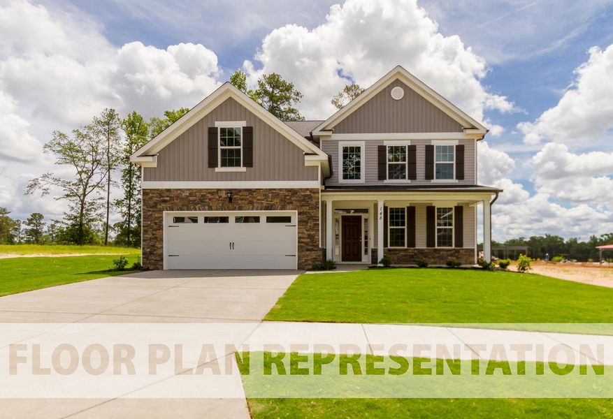 Floor plan representation of the Dublin II Plan