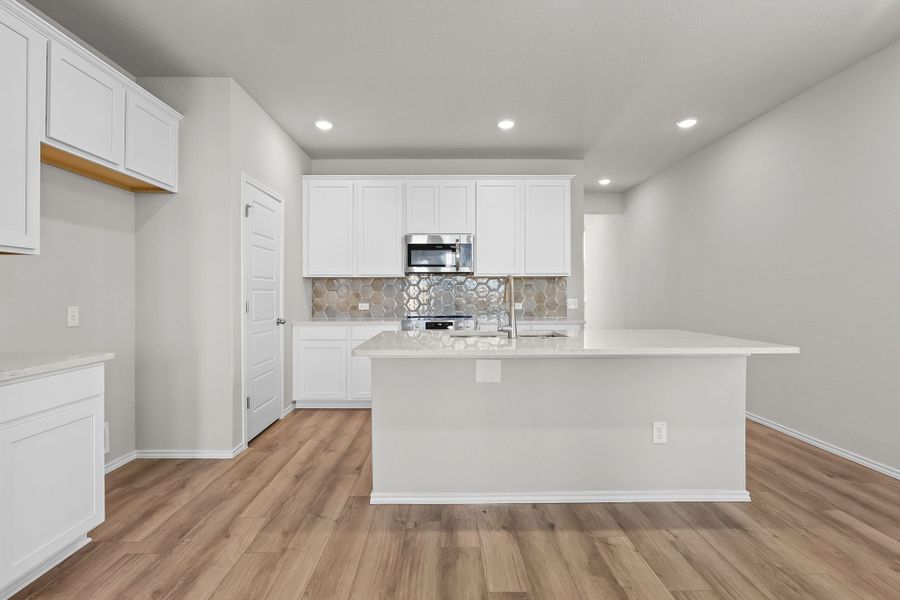 Representative furnished interior of a home built from the The Colorado A by Davidson Homes LLC in Agave, San Antonio (Image 7).
