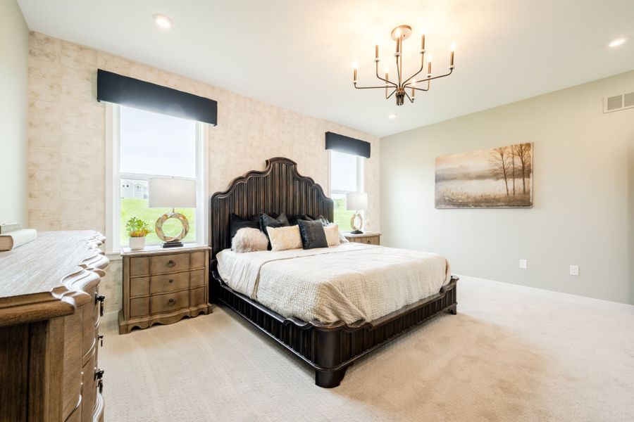 Representative furnished interior of a home built from the Calvin by Fischer Homes in Twin Lakes, Hoschton (Image 44). Representative furnished interior of a home built from the Calvin by Fischer Homes in Twin Lakes, Hoschton (Image 44).