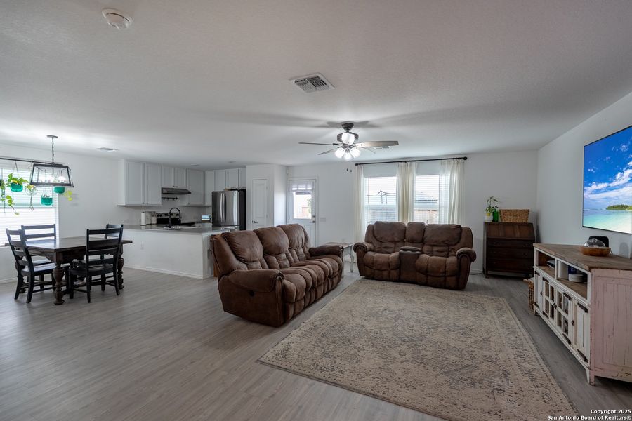 Furnished interior view inside a new home in Mission del Lago: Cottage Collection, San Antonio (Image 2).