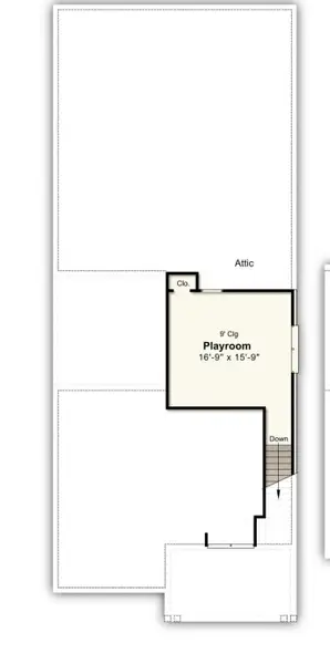 View of floor plan / room layout
