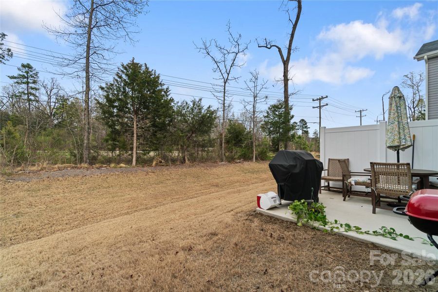 Exterior details and patio area of a home in , Charlotte (Image 23).