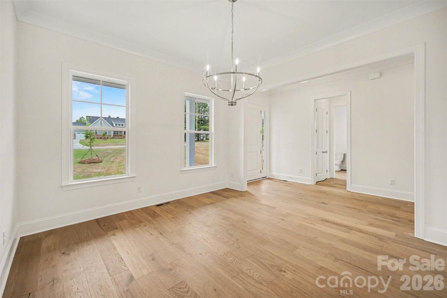Spacious, unfurnished interior of a new home in Shepherds Trace, Clover (Image 23).
