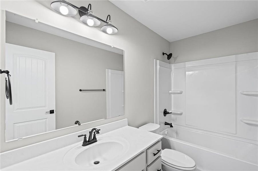 Furnished interior view inside a new home in Twin Lakes, Hoschton (Image 11).