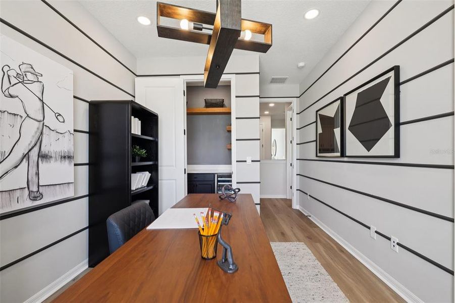 Furnished interior view inside a new home in Isla Mirada, San Antonio (Image 18).