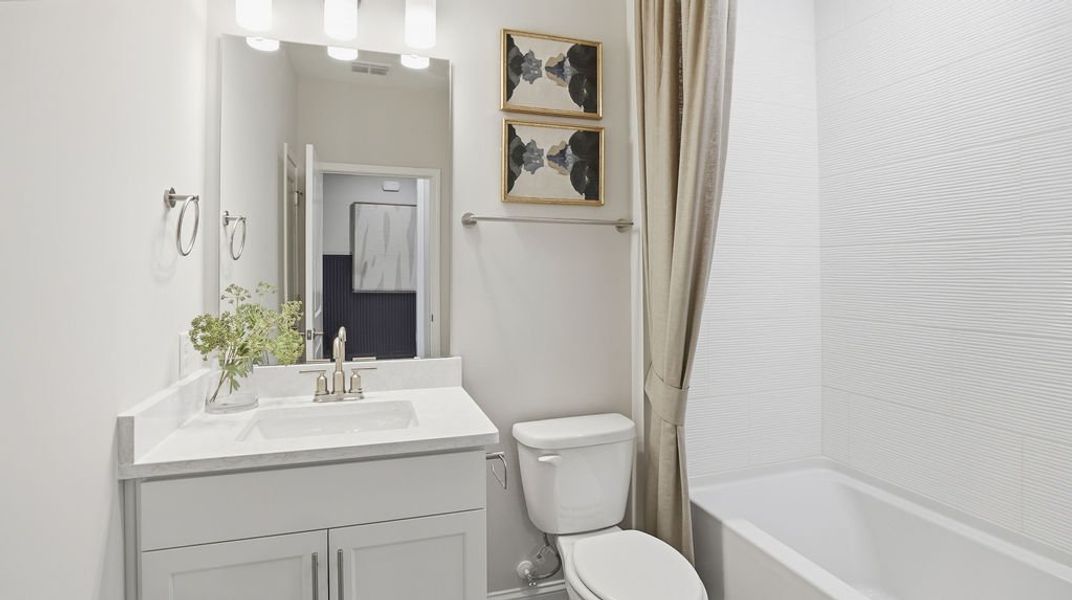 Representative furnished interior of a home built from the Prestige by Del Webb in Del Webb Point Hope, Charleston (Image 6). Representative furnished interior of a home built from the Prestige by Del Webb in Del Webb Point Hope, Charleston (Image 6).