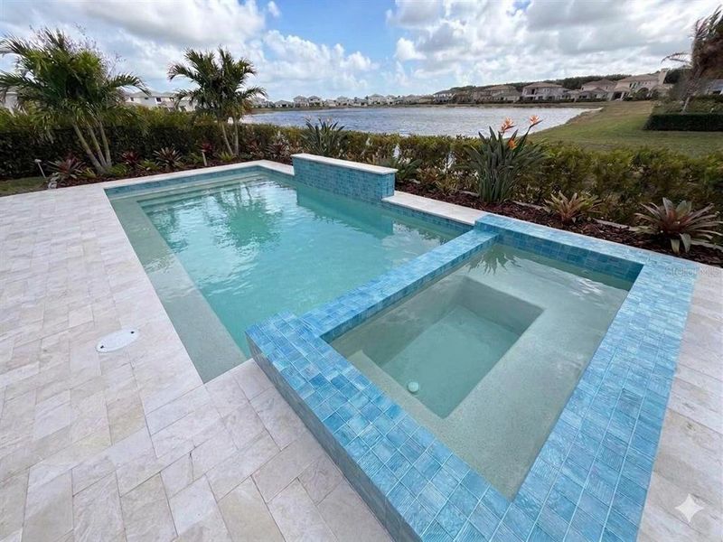 Exterior details and patio area of a home in Tesoro Club, Port St. Lucie (Image 19).