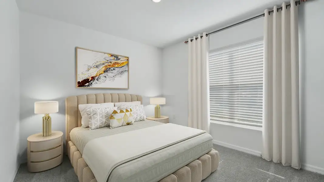 Furnished interior view inside a new home in Abbott Park, Zephyrhills (Image 11).