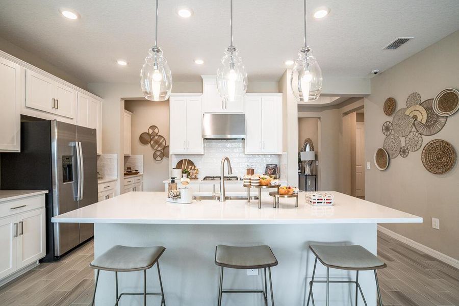 Furnished interior view inside a new home in Ardisia Park, New Smyrna Beach (Image 6).