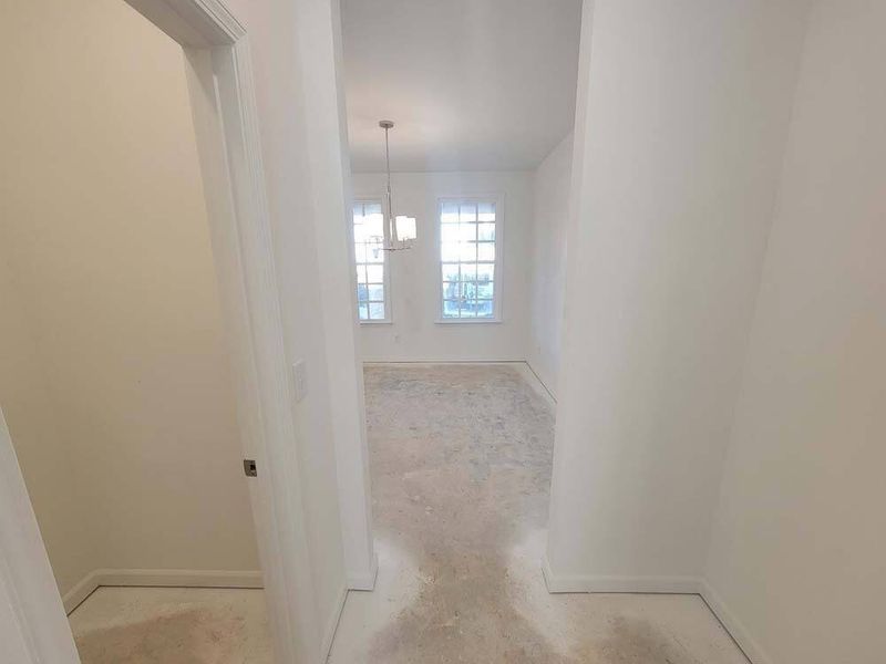 Walk-in Pantry Closet Construction Progress