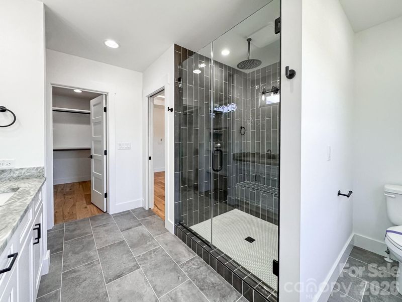 Furnished interior view inside a new home in , Hendersonville (Image 18).