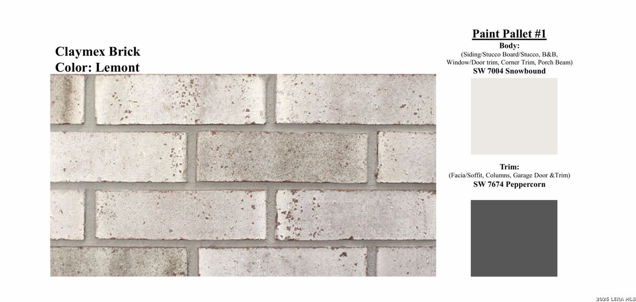 Sample of building materials used in homes in Summerlin, San Antonio (Image 5). Sample of building materials used in homes in Summerlin, San Antonio (Image 5).