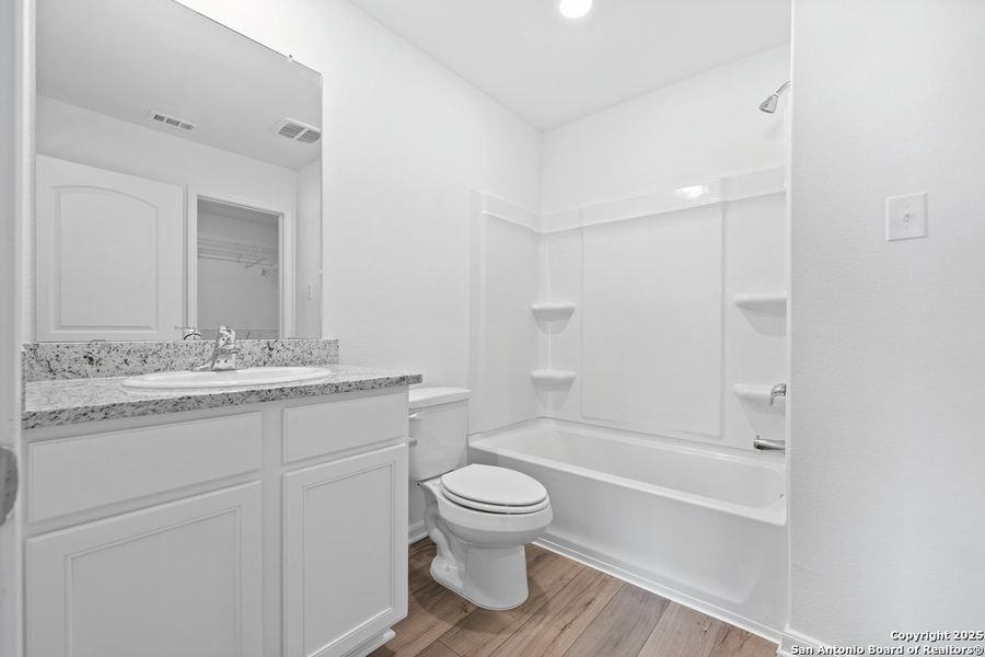 Furnished interior view inside a new home in Savannah Place, San Antonio (Image 8). Furnished interior view inside a new home in Savannah Place, San Antonio (Image 8).