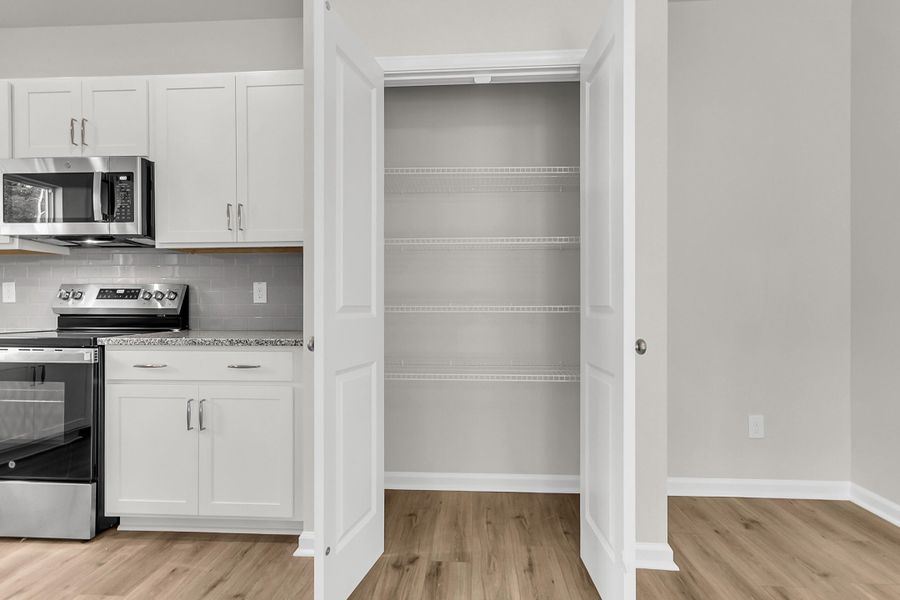 Furnished interior view inside a new home in Fairway Woods at Wyboo, Manning (Image 4). Furnished interior view inside a new home in Fairway Woods at Wyboo, Manning (Image 4).