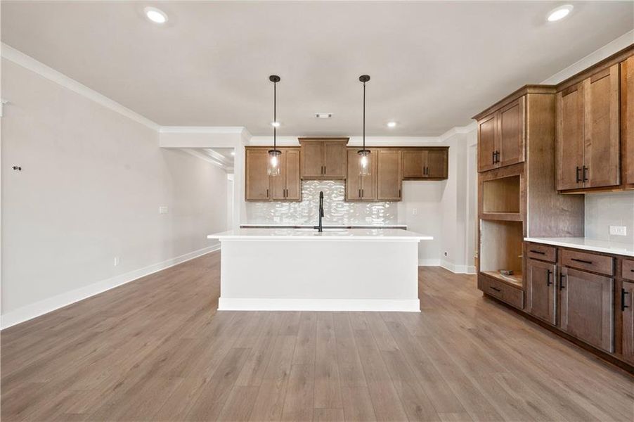 Furnished interior view inside a new home in Mallard’s Landing, Jefferson (Image 7).