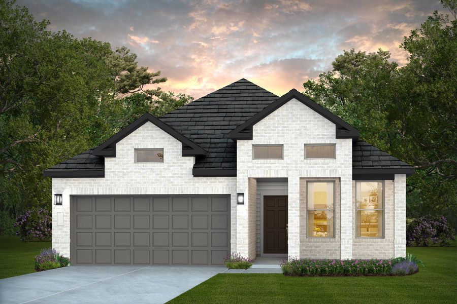 Representative exterior photo of a completed home built from the Gunnison by Pulte Homes in Nopal Valley, San Antonio, TX (Image 13). Representative exterior photo of a completed home built from the Gunnison by Pulte Homes in Nopal Valley, San Antonio, TX (Image 13).