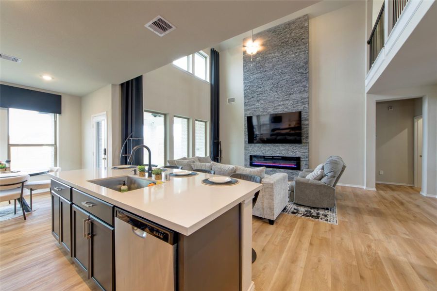 Furnished interior view inside a new home in , New Caney (Image 9). Furnished interior view inside a new home in , New Caney (Image 9).