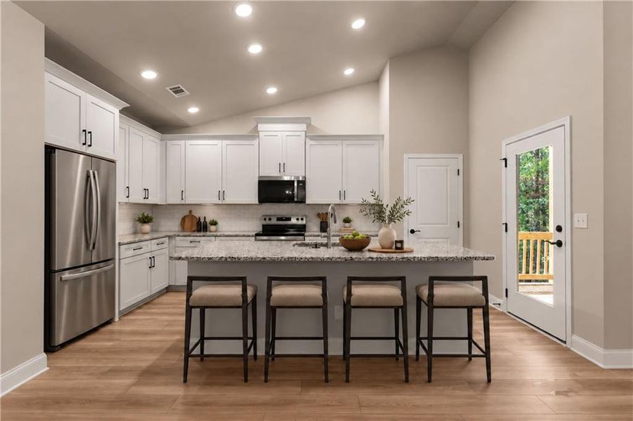 Furnished interior view inside a new home in , Waleska (Image 10).