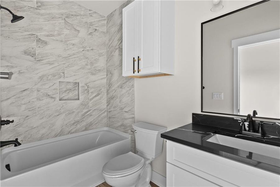 Furnished interior view inside a new home in , Norcross (Image 14). Furnished interior view inside a new home in , Norcross (Image 14).