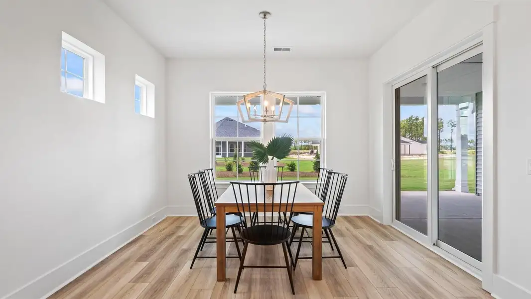 Furnished interior view inside a new home in , Summerville (Image 3).