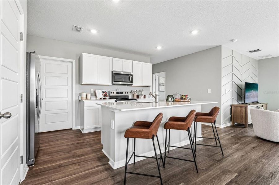 Furnished interior view inside a new home in , Haines City (Image 25).