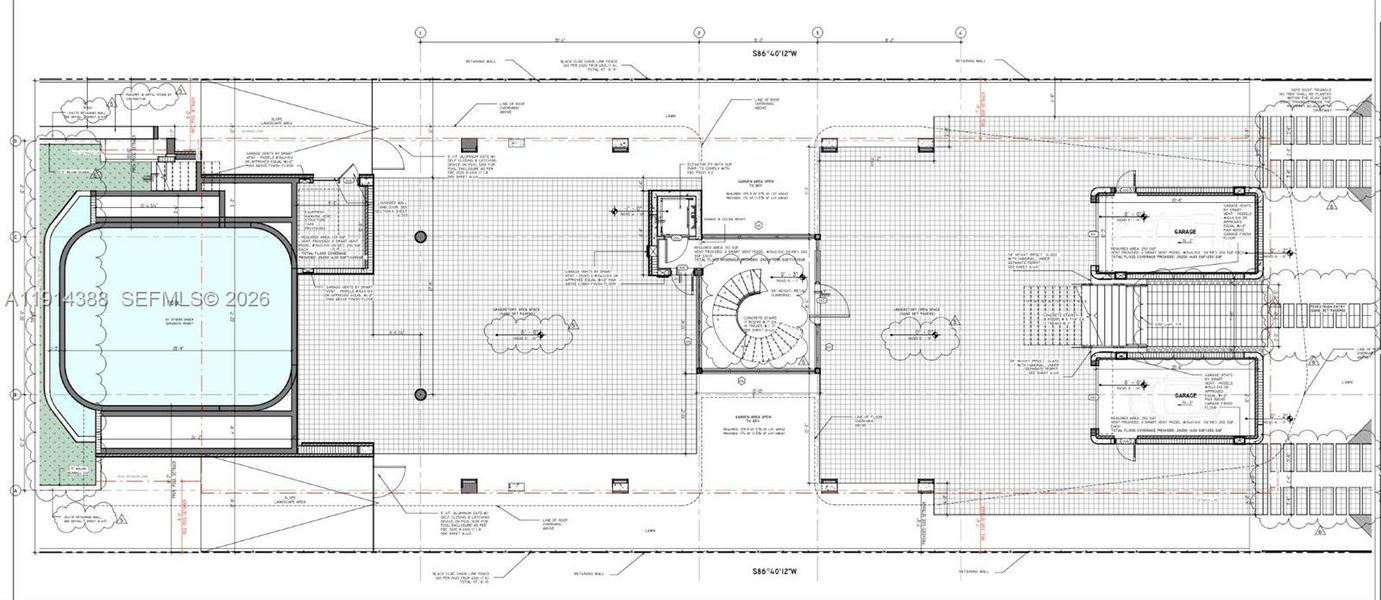 2D floor plan layout of this home in , Miami Beach, FL (Image 20).