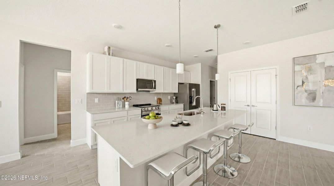 Furnished interior view inside a new home in , Palm Coast (Image 10).