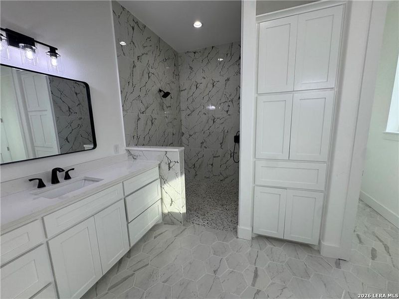 Furnished interior view inside a new home in , Port Aransas (Image 15).