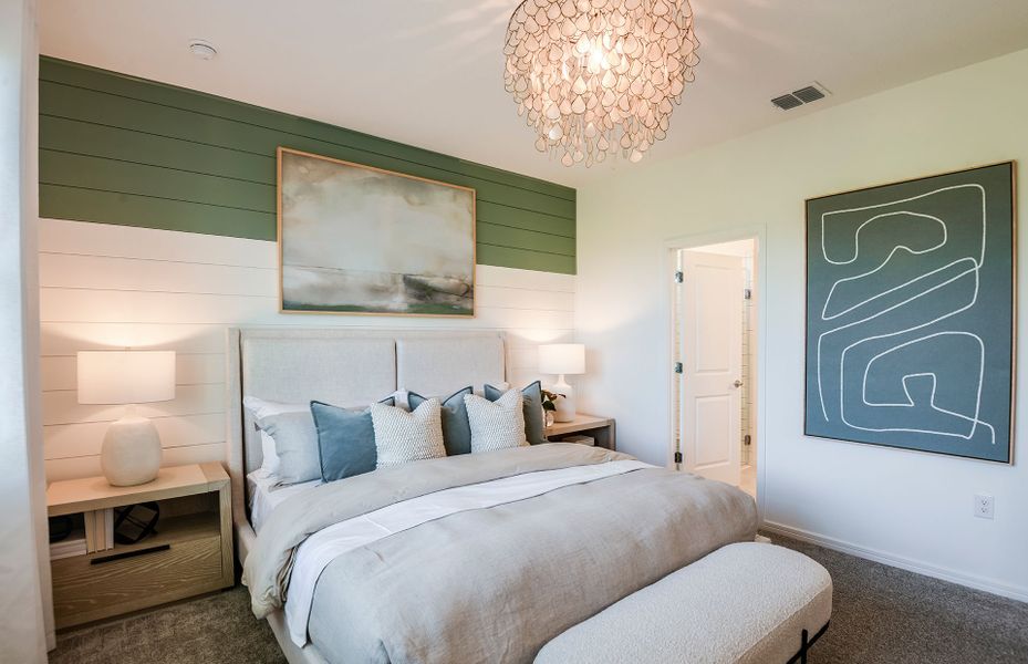 Furnished interior view inside a new home in Del Webb Stone Creek, Ocala (Image 6).